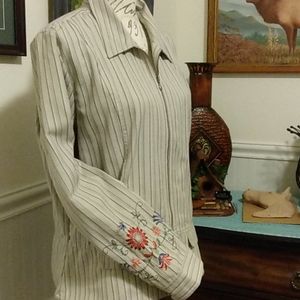 C&B EMBROIDERED JACKET